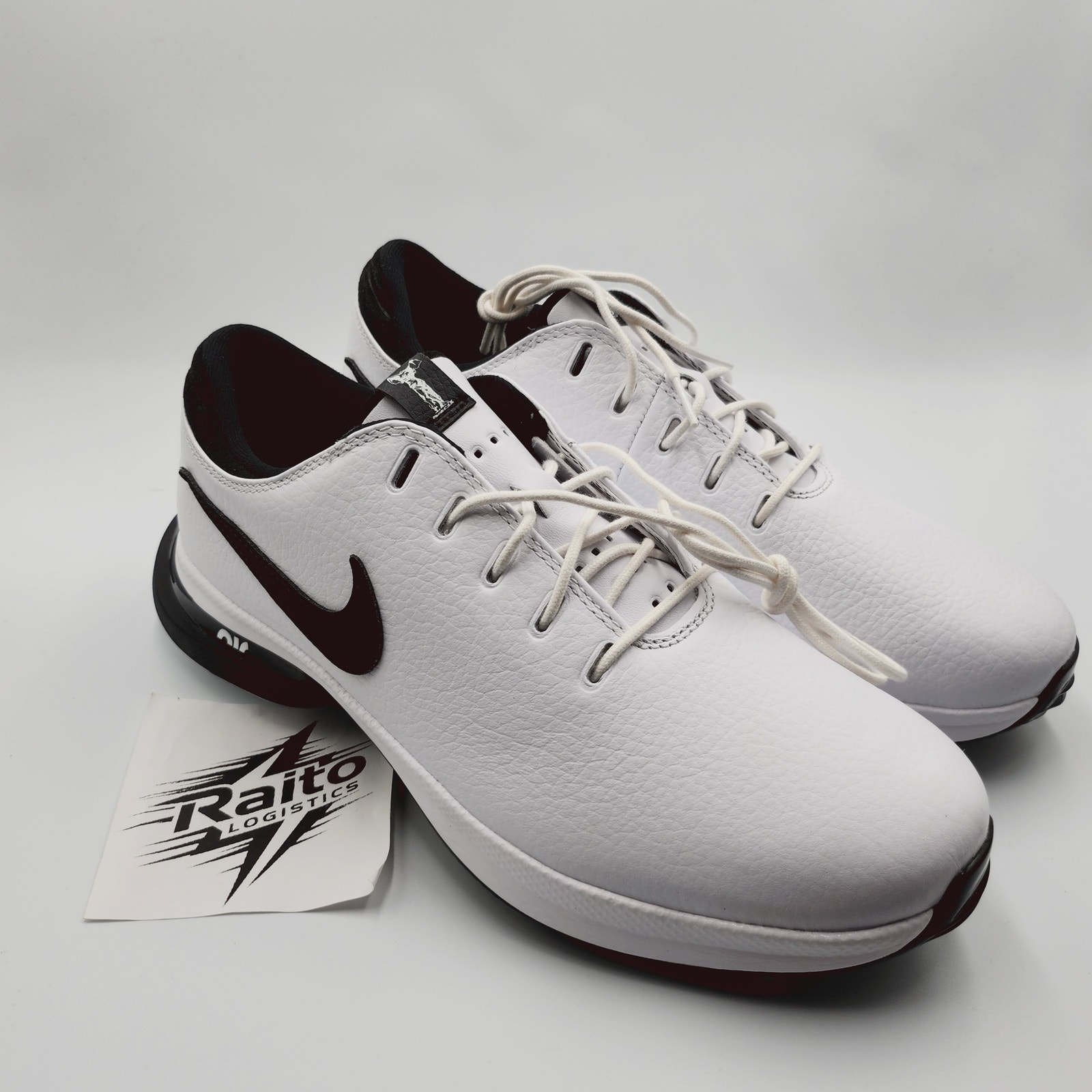 Mens Size 8.5 Nike Golf Shoes Air Zoom Victory Tour 3 Low White Black Dv6798-103
